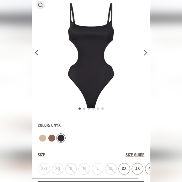 SKIMS Tops - Skims bodysuit